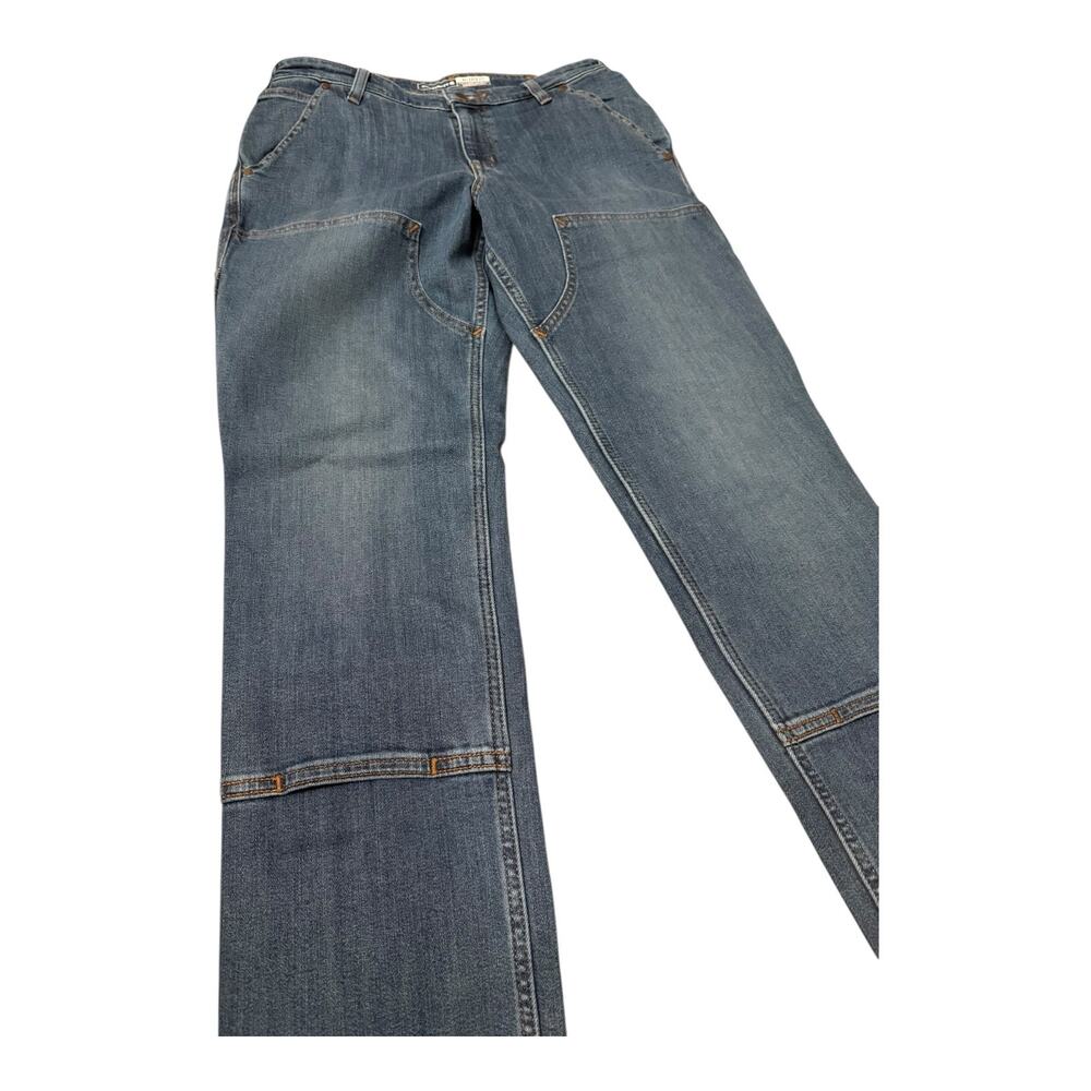 Carhartt Women’s Rugged Flex Relaxed Fit Double Front Jeans BD5110-W Size 8 Tall - Picture 3 of 9
